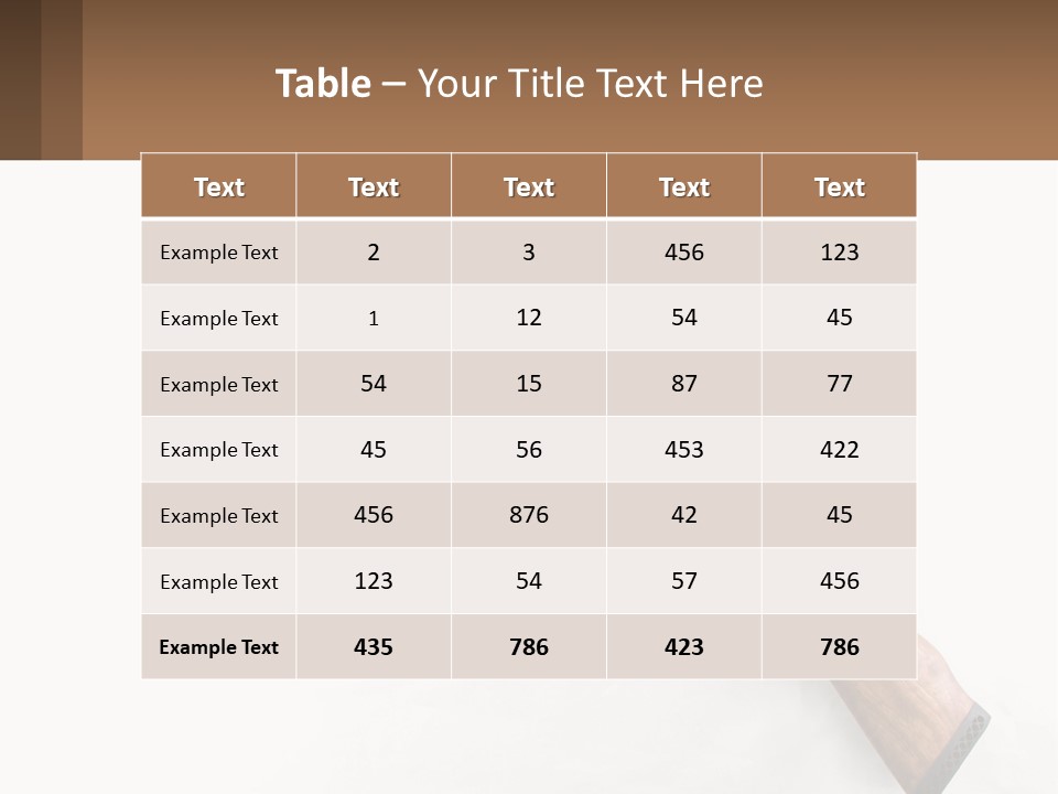 Weapon PowerPoint Template