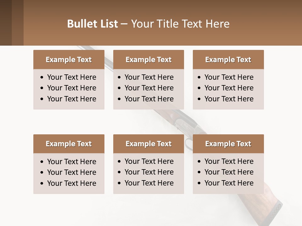 Weapon PowerPoint Template