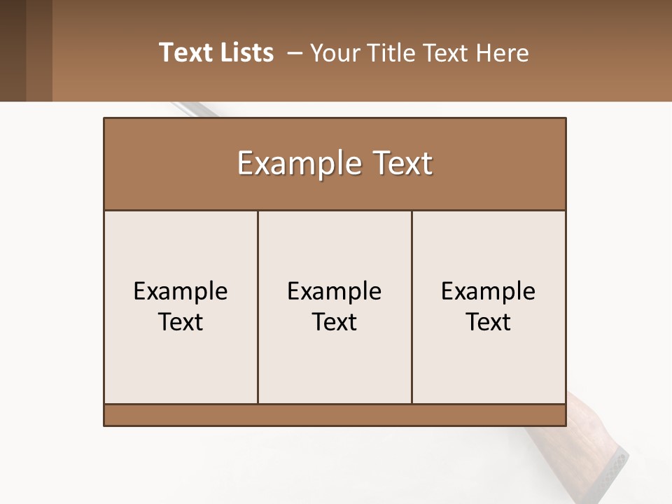 Weapon PowerPoint Template