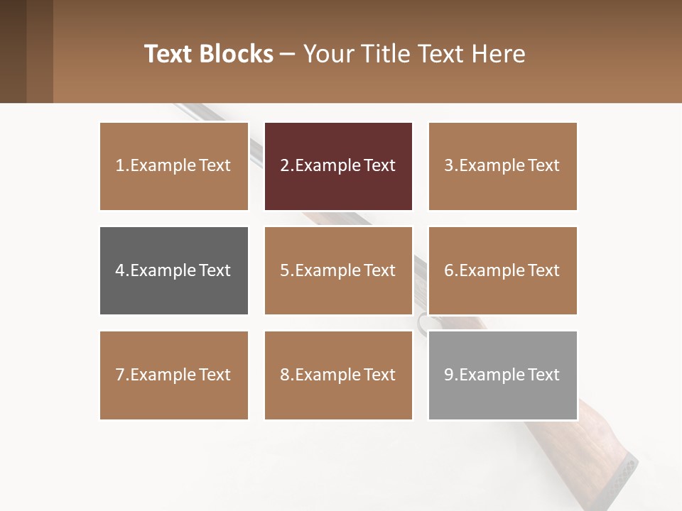 Weapon PowerPoint Template