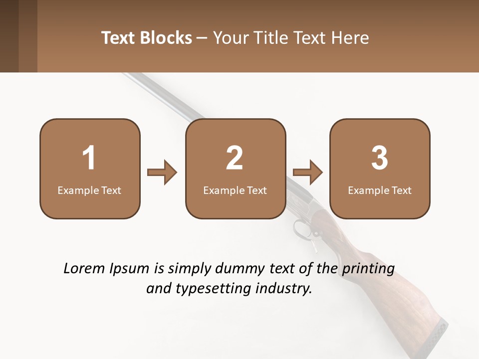 Weapon PowerPoint Template