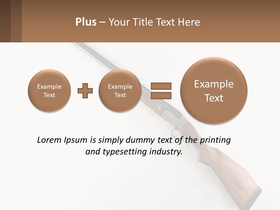 Weapon PowerPoint Template