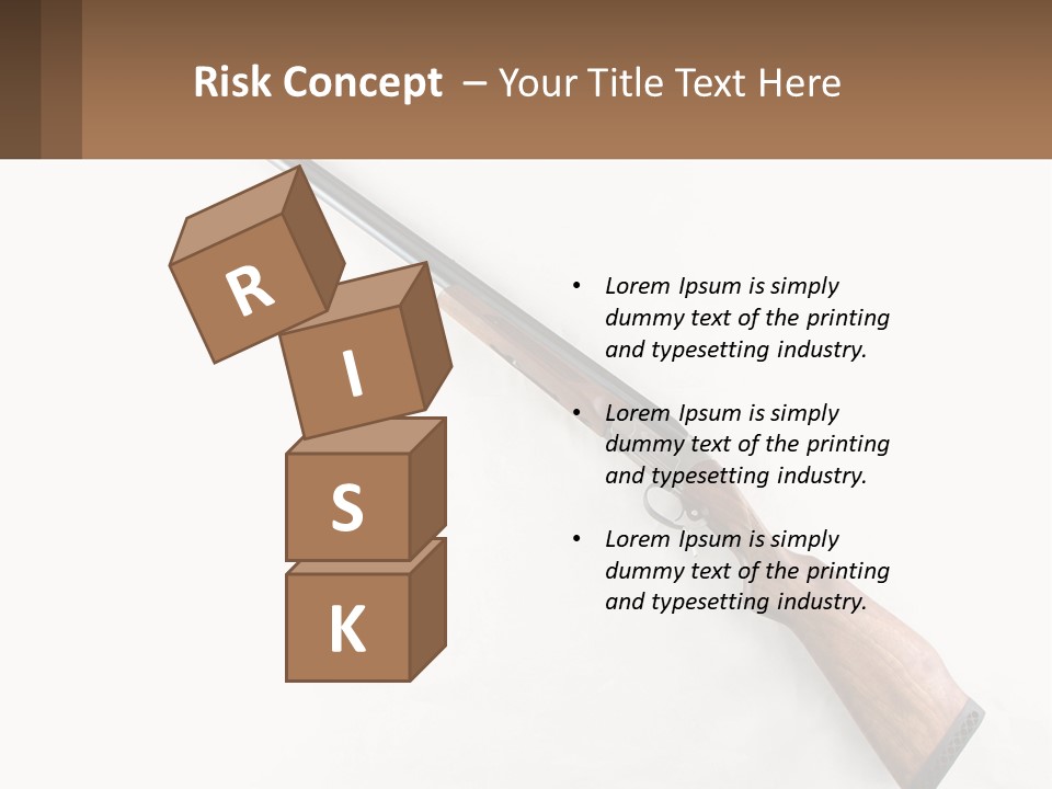 Weapon PowerPoint Template