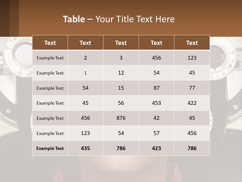 Eye Exam PowerPoint Template
