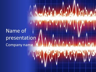 Wave Oscilloscope PowerPoint Template