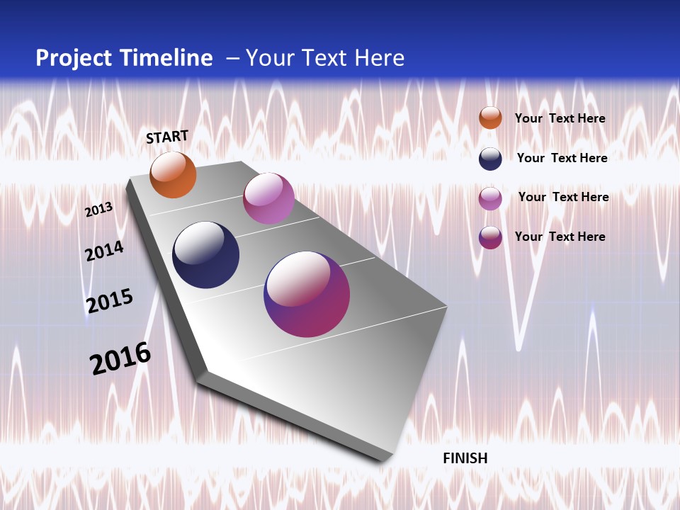 Wave Oscilloscope PowerPoint Template