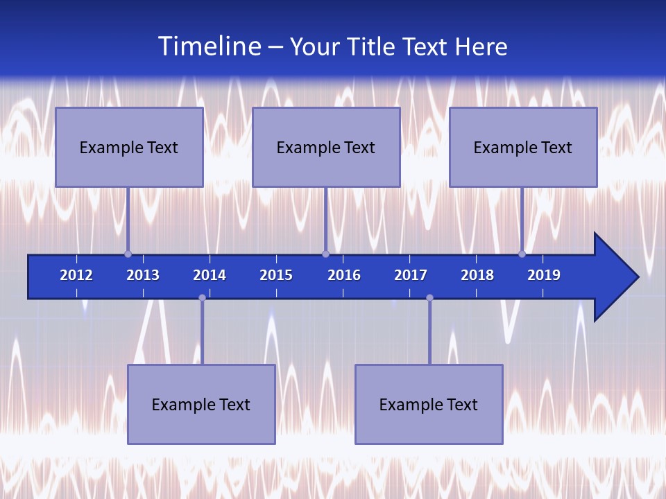 Wave Oscilloscope PowerPoint Template