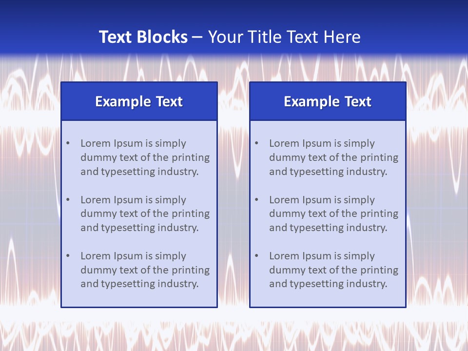 Wave Oscilloscope PowerPoint Template
