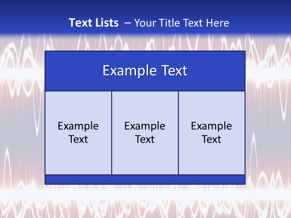 Wave Oscilloscope PowerPoint Template