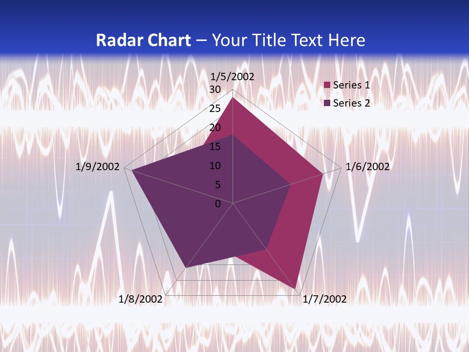 Wave Oscilloscope PowerPoint Template