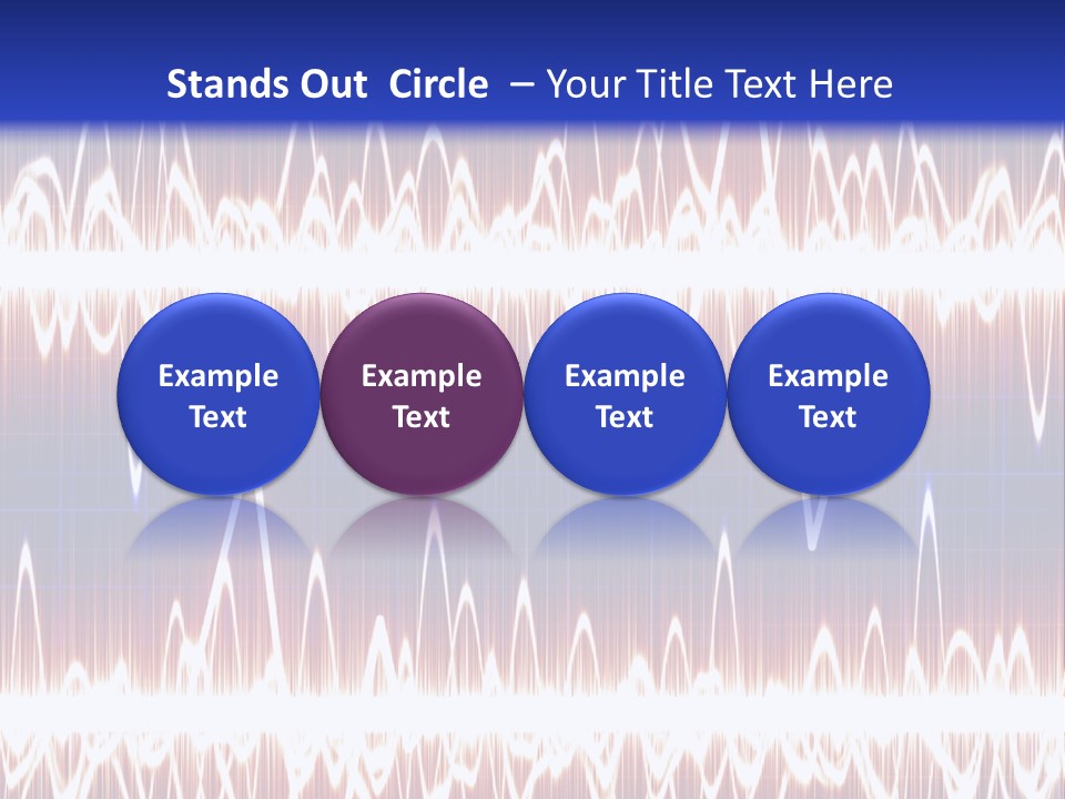 Wave Oscilloscope PowerPoint Template