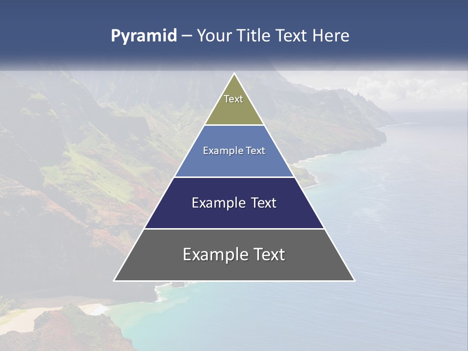 Mountains By The Sea PowerPoint Template