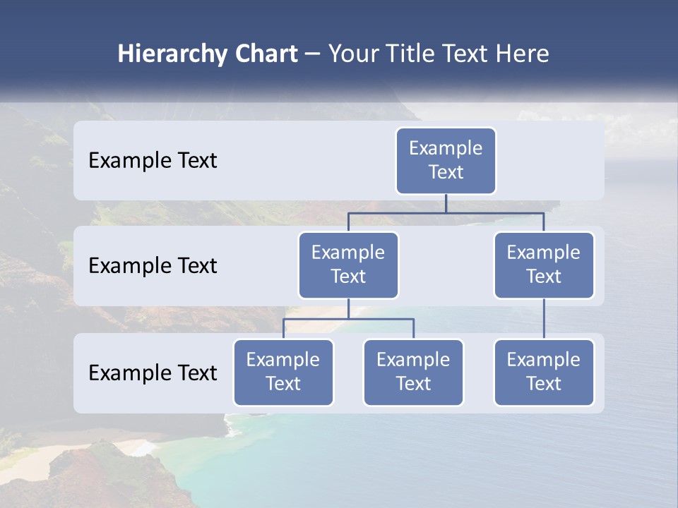 Mountains By The Sea PowerPoint Template