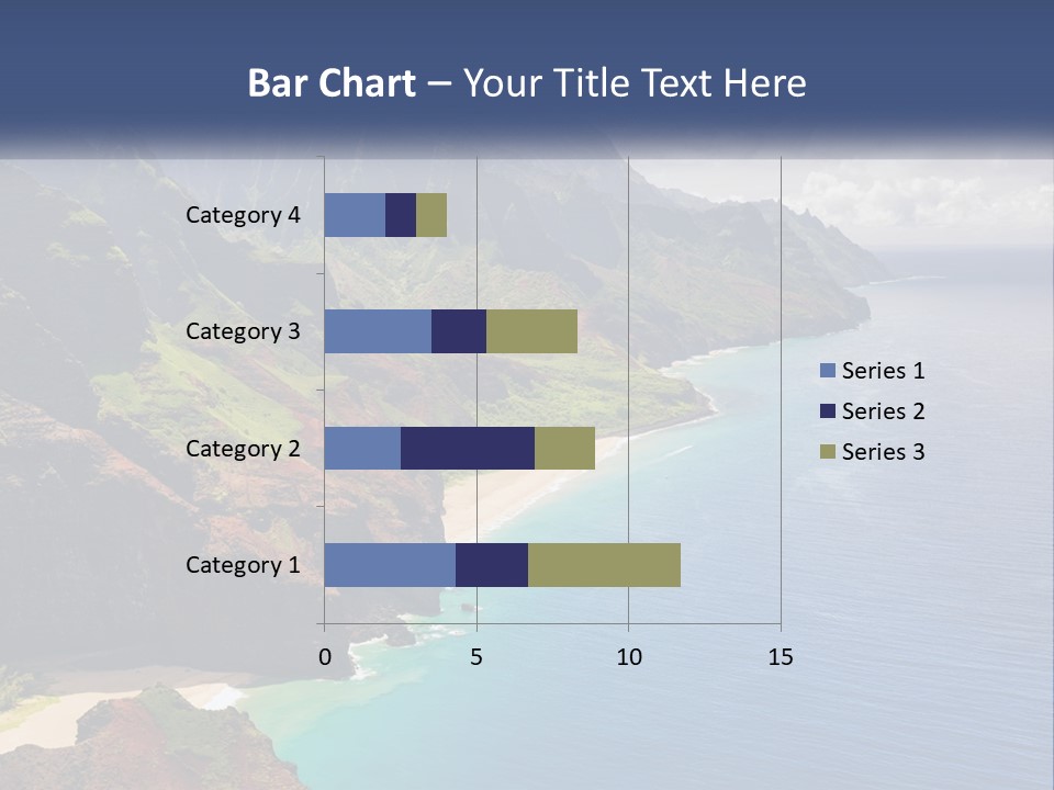 Mountains By The Sea PowerPoint Template