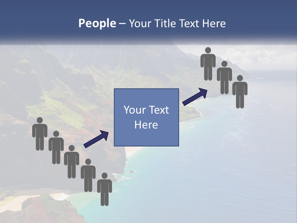 Mountains By The Sea PowerPoint Template