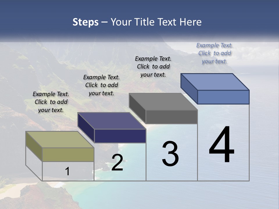 Mountains By The Sea PowerPoint Template