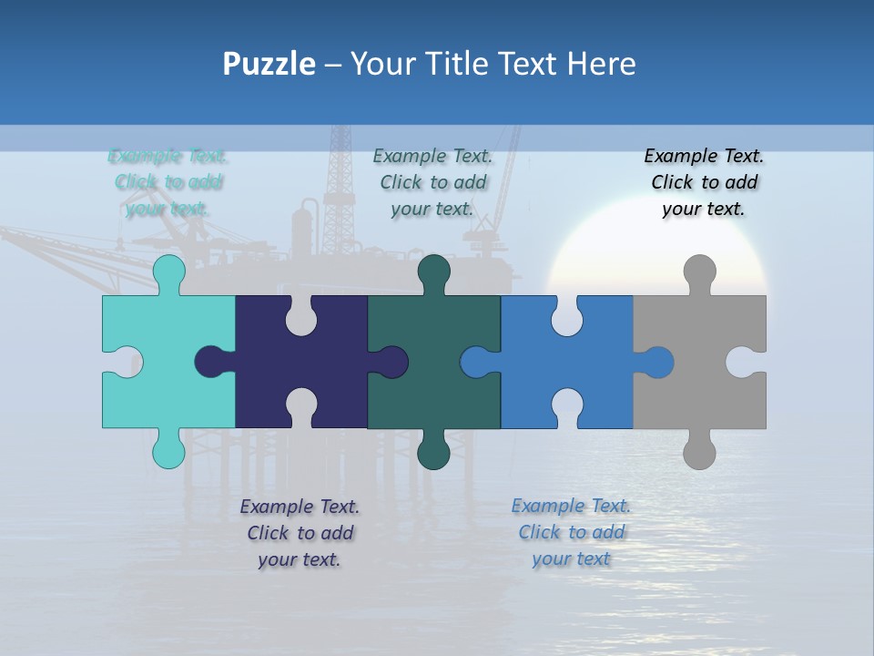 Floating Platform PowerPoint Template