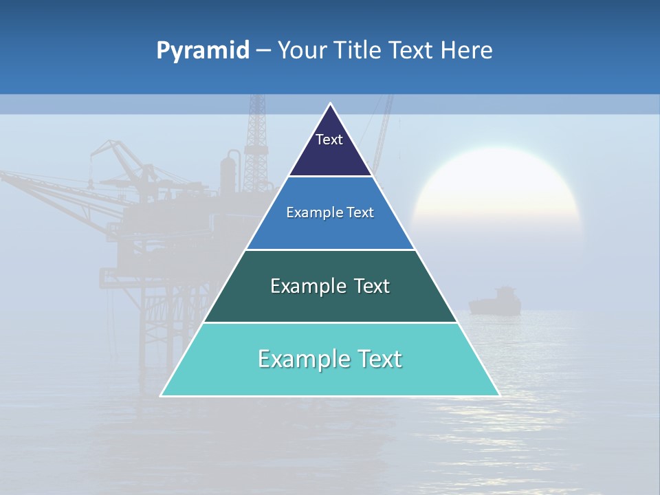 Floating Platform PowerPoint Template