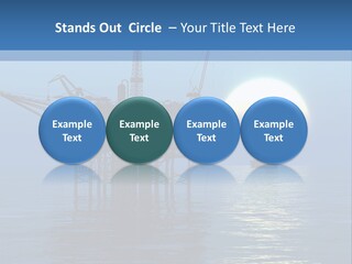 Floating Platform PowerPoint Template