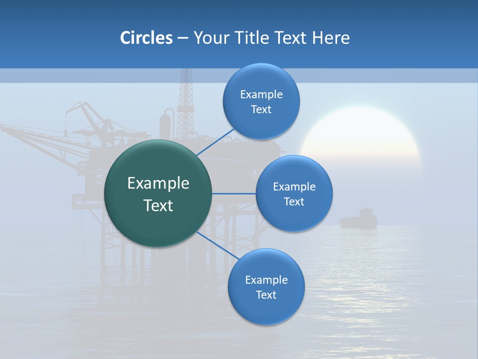 Floating Platform PowerPoint Template