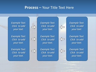 Floating Platform PowerPoint Template