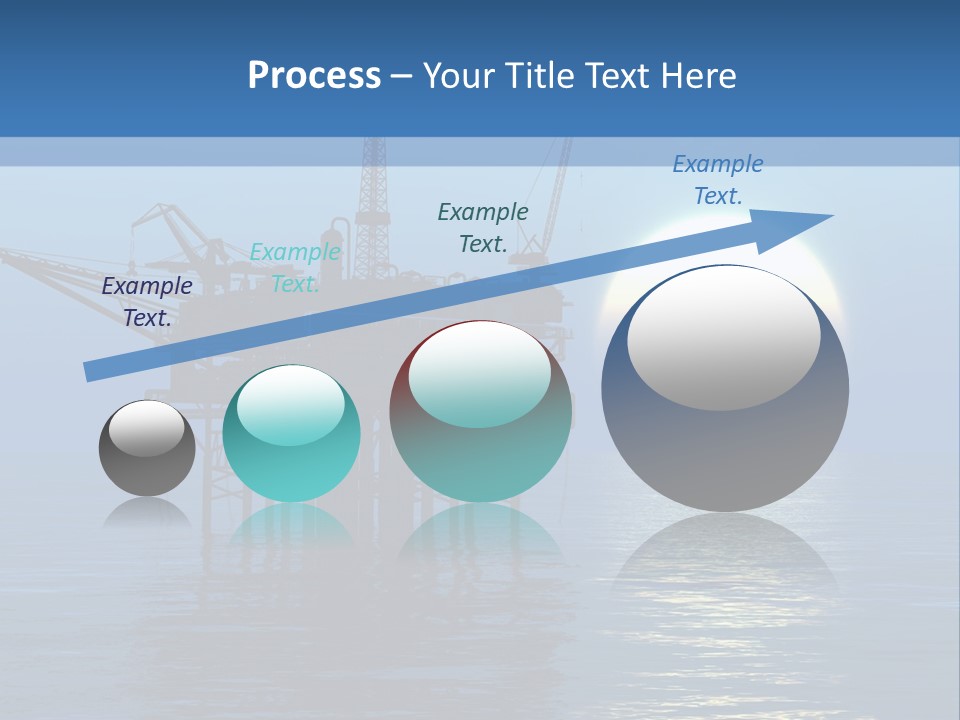 Floating Platform PowerPoint Template