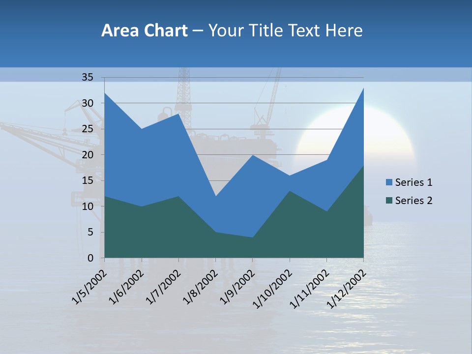 Floating Platform PowerPoint Template