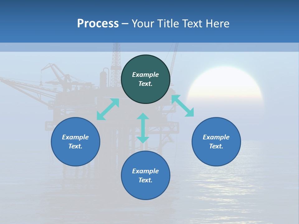 Floating Platform PowerPoint Template