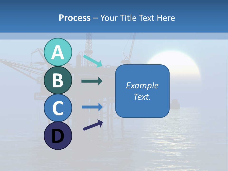 Floating Platform PowerPoint Template