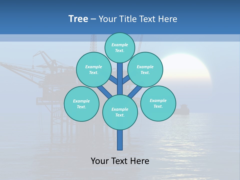 Floating Platform PowerPoint Template