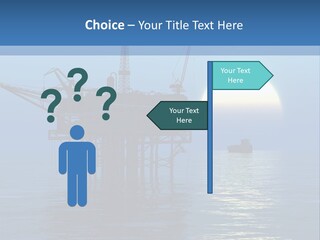 Floating Platform PowerPoint Template
