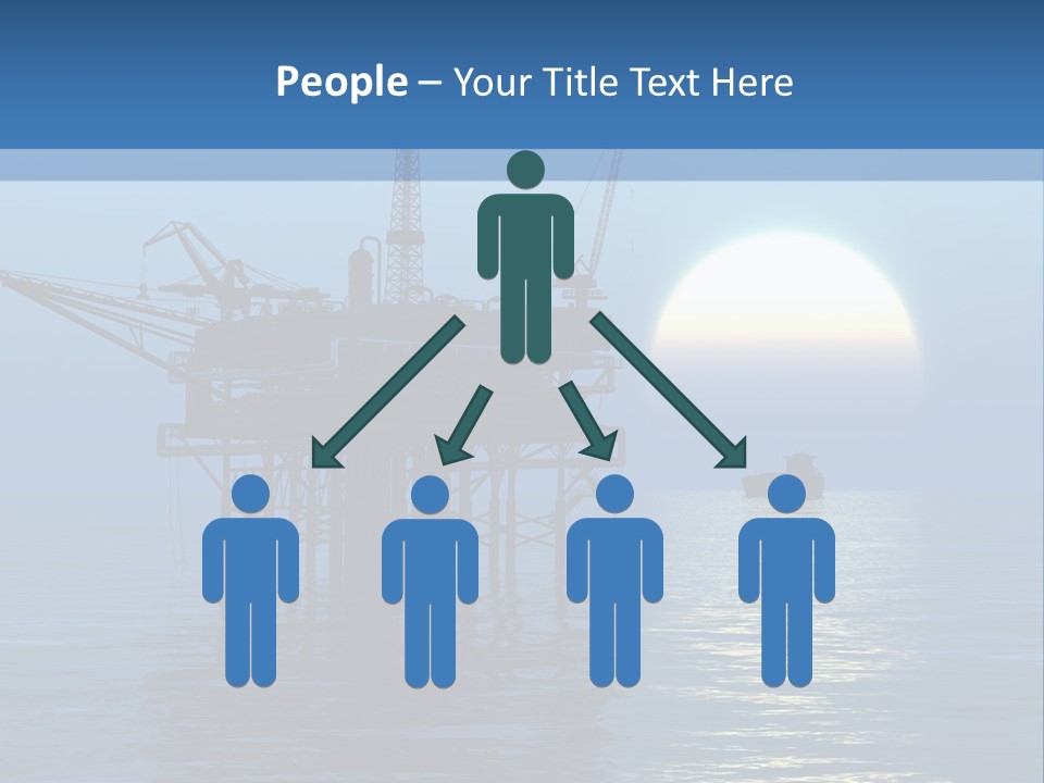 Floating Platform PowerPoint Template