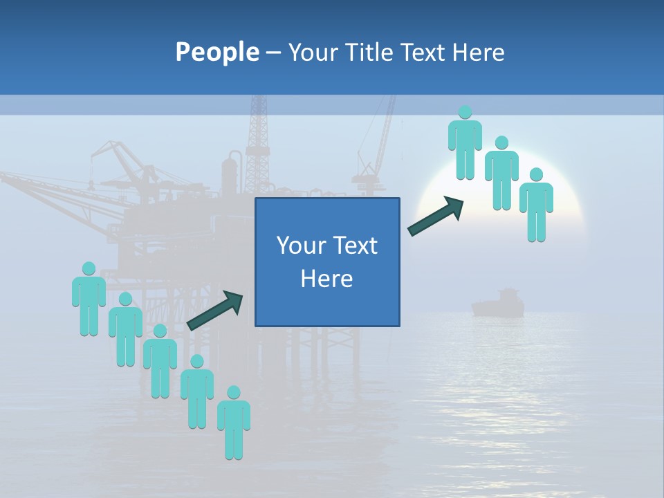 Floating Platform PowerPoint Template