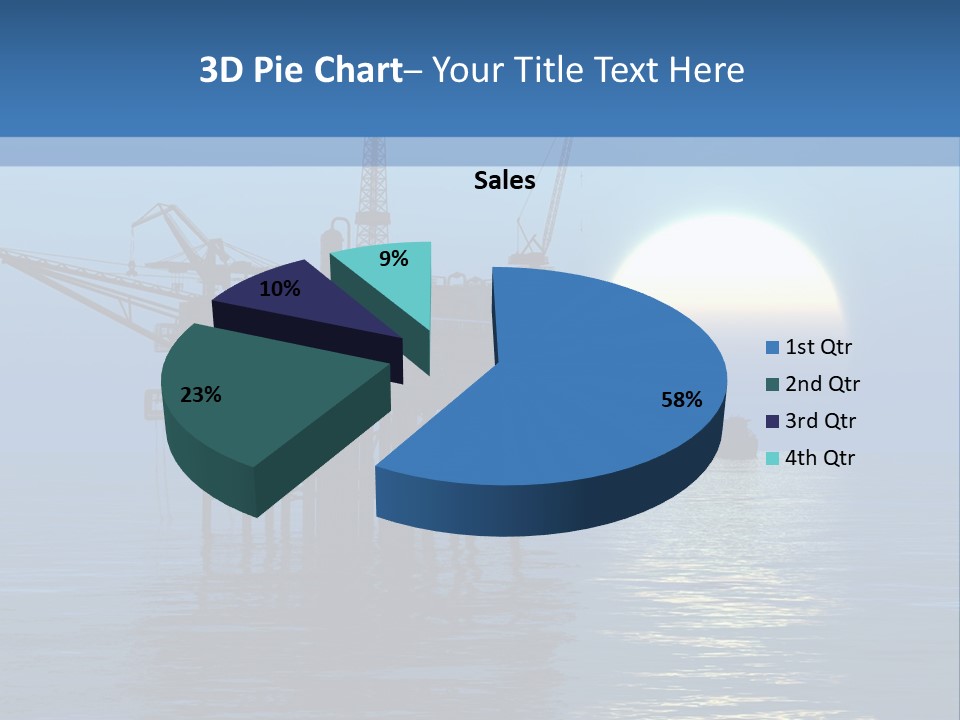 Floating Platform PowerPoint Template