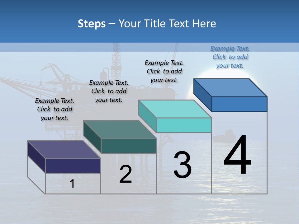 Floating Platform PowerPoint Template