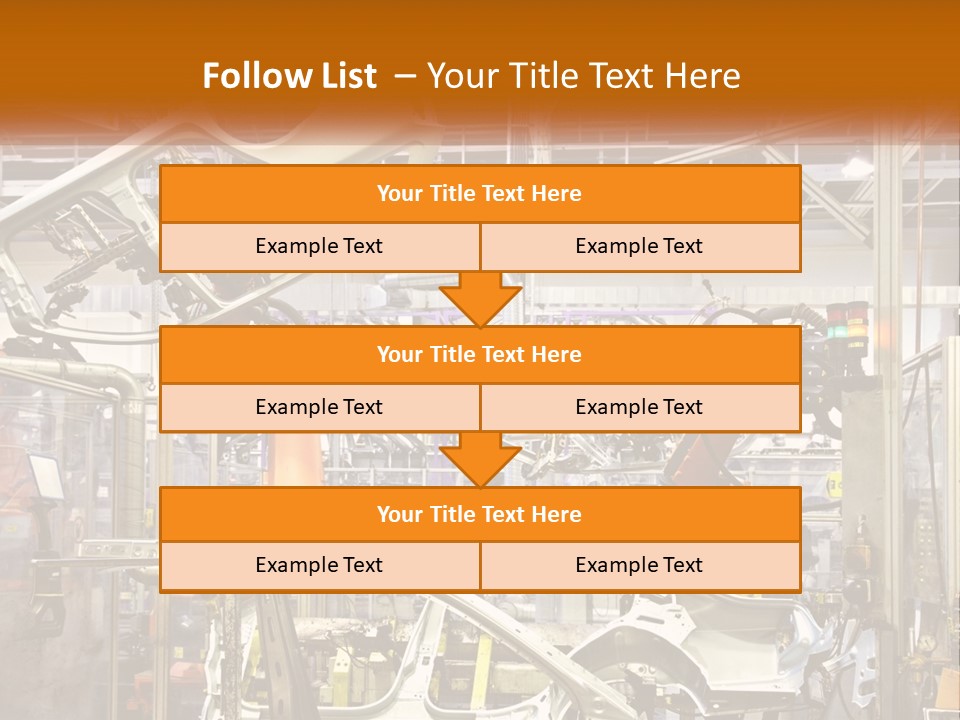 Car Assembly PowerPoint Template