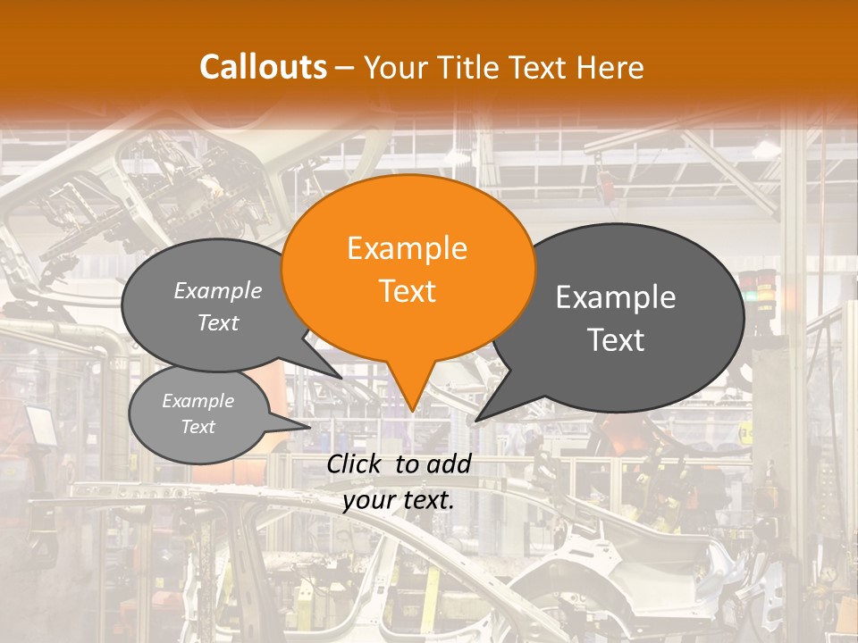 Car Assembly PowerPoint Template