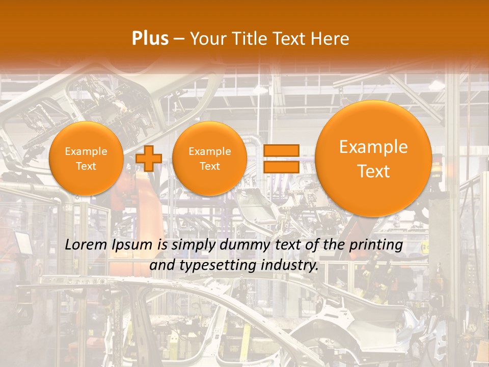 Car Assembly PowerPoint Template