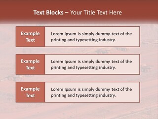 Trucks In The Quarry PowerPoint Template