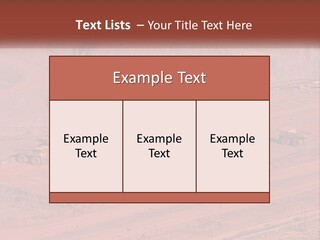 Trucks In The Quarry PowerPoint Template
