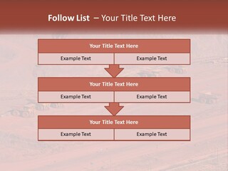 Trucks In The Quarry PowerPoint Template