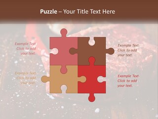 Meat For Steak PowerPoint Template