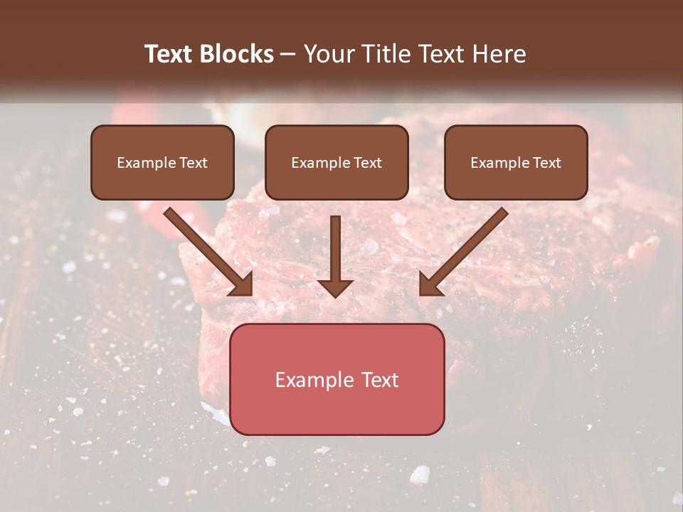 Meat For Steak PowerPoint Template
