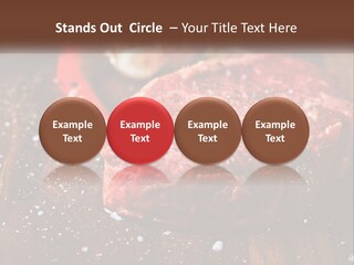 Meat For Steak PowerPoint Template