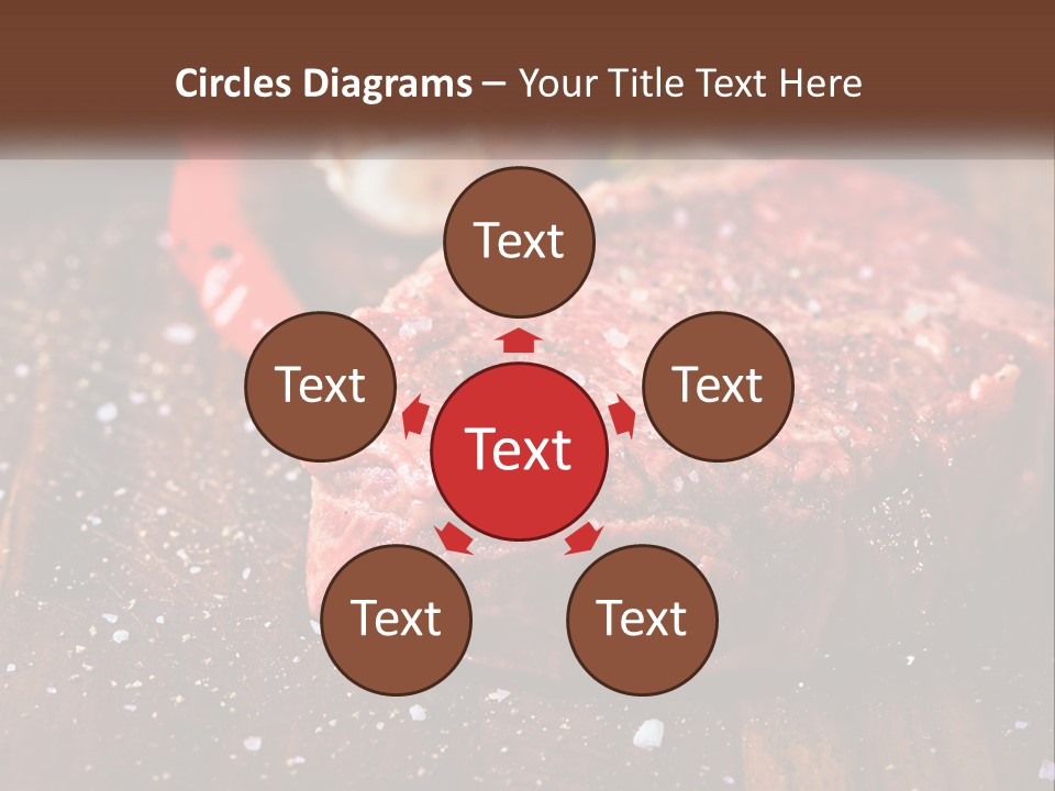 Meat For Steak PowerPoint Template