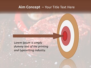 Meat For Steak PowerPoint Template