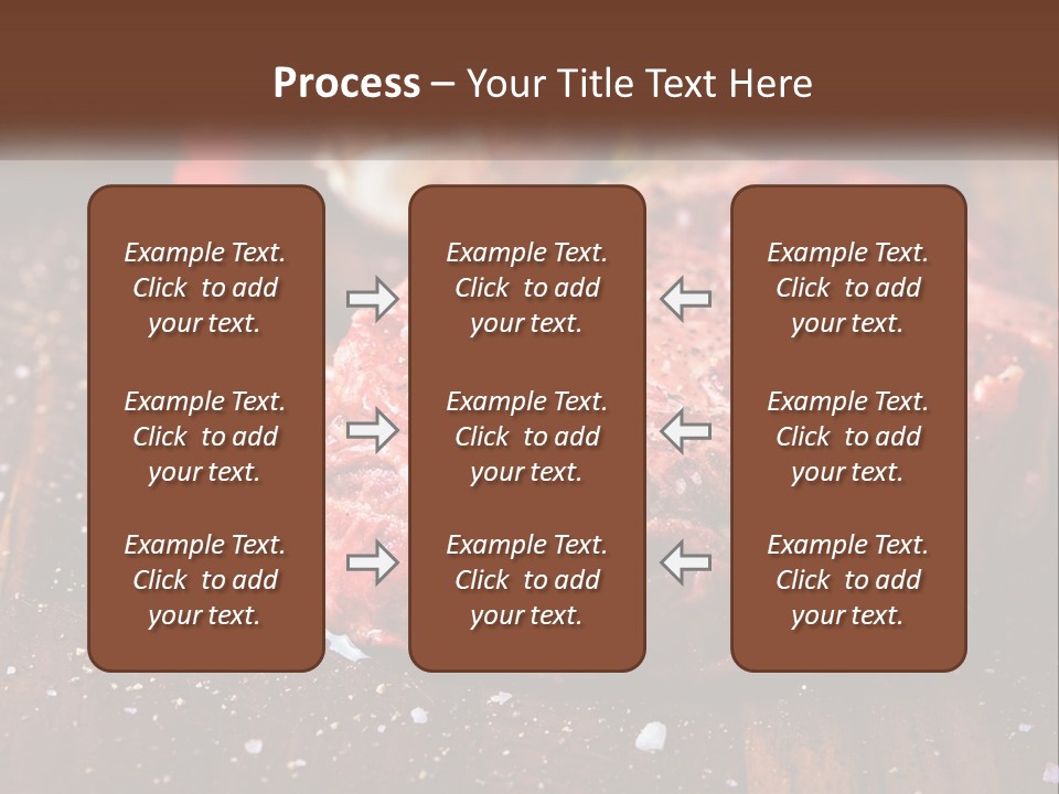 Meat For Steak PowerPoint Template
