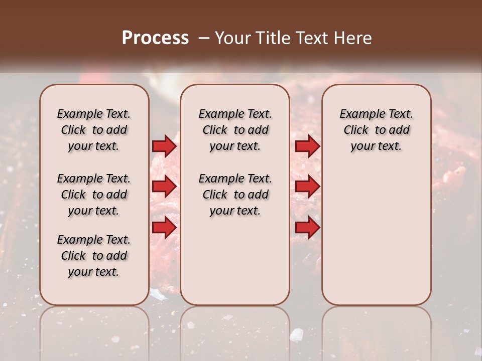 Meat For Steak PowerPoint Template
