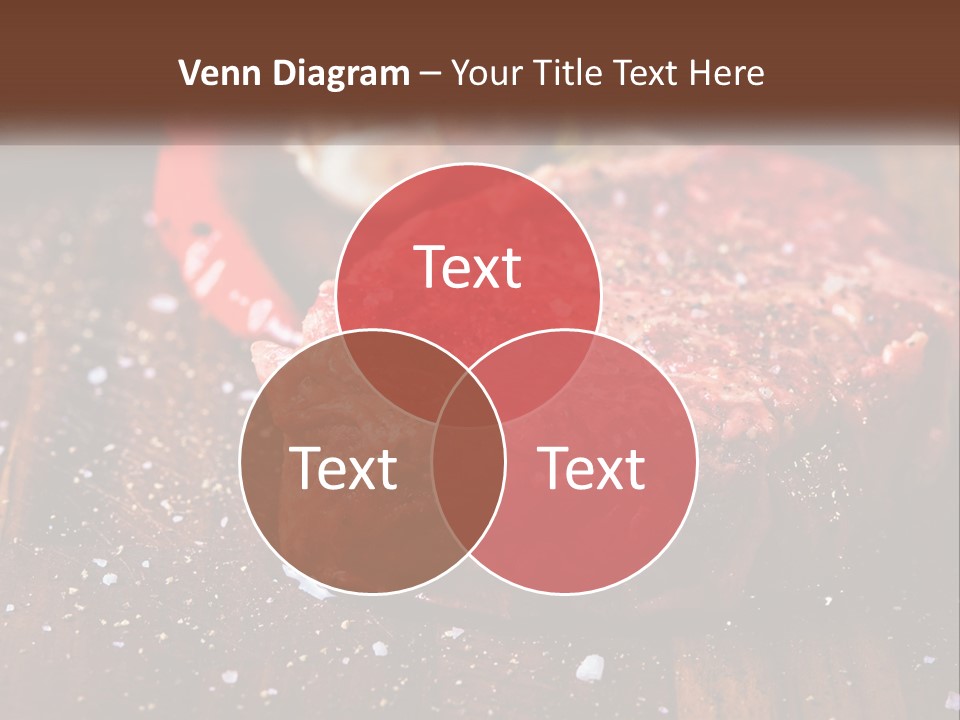 Meat For Steak PowerPoint Template