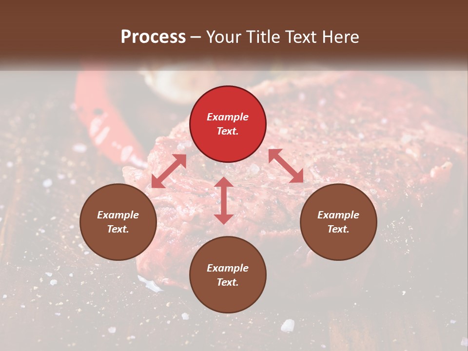 Meat For Steak PowerPoint Template